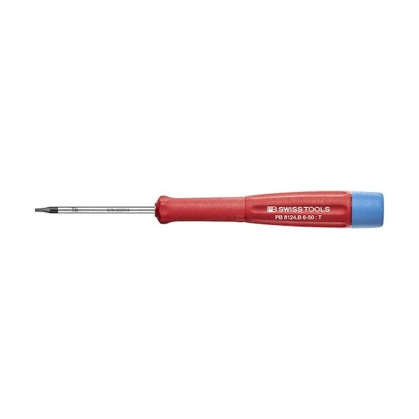 PB SWISS TOOLS PBスイスツールズ スイスグリップ精密ヘクスローブドライバー 8124.B6-50 1本 543-3336（直送品）