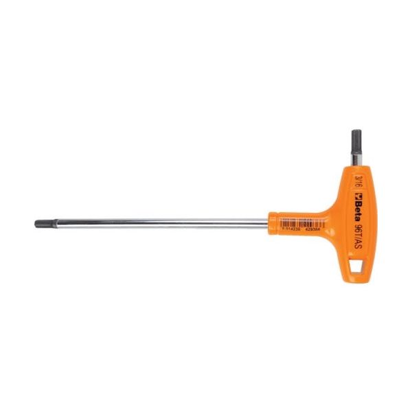 Beta ベータ T形ハンドルヘキサゴンレンチ インチサイズ 96T/AS 5/16 255×117mm 000960678 1本（直送品）