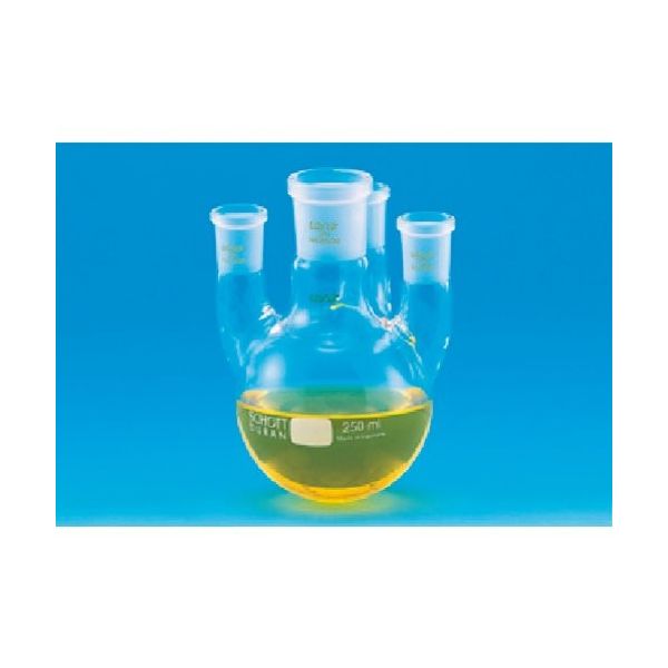 東京硝子器械 TGK 共通四口フラスコ 250mL 29ー19/26 981-15-42-01 1個 184-7670（直送品） 10,478円