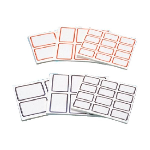 東京硝子器械 TGK スチックタック徳用ラベル 赤ー大 136枚 701-55-90-05 1個 185-5043（直送品）