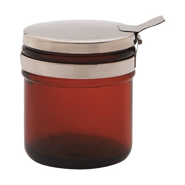 東京硝子器械 TGK 万能つぼ 茶 500mL 860-06-01-15 1個 185-3792（直送品）