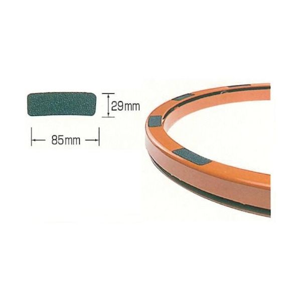 大阪タイユー タイユー マワールPT型用滑り防止テープお徳用14枚パック PT-TAPE-14P 1個(14枚) 135-9168（直送品）