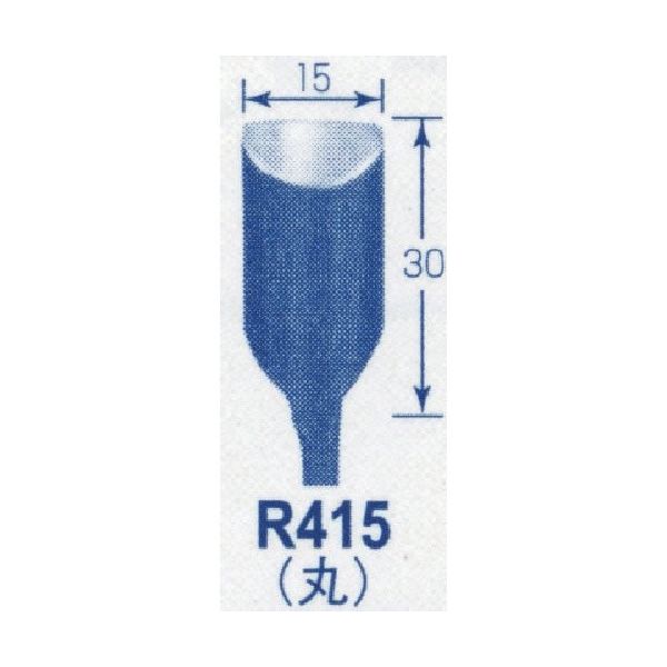 東京オートマック オートマック 高級手打刃(丸刃、幅15ミリ) R415 1本 852-1793（直送品）