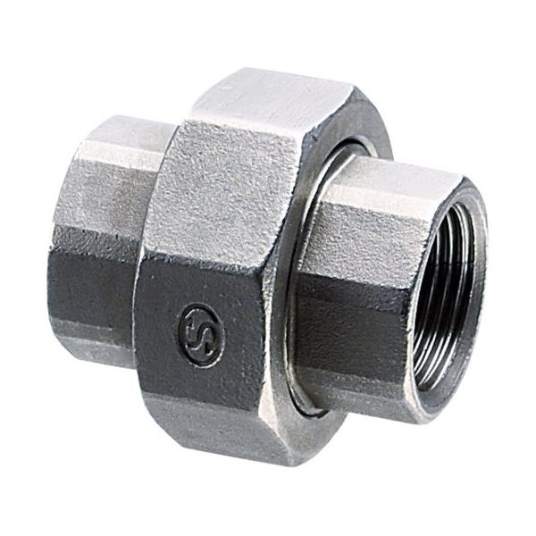 オンダ製作所 SMU型 ユニオン Rc1 1/2×Rc1 1/2 SMU-40 1個 225-1484（直送品）