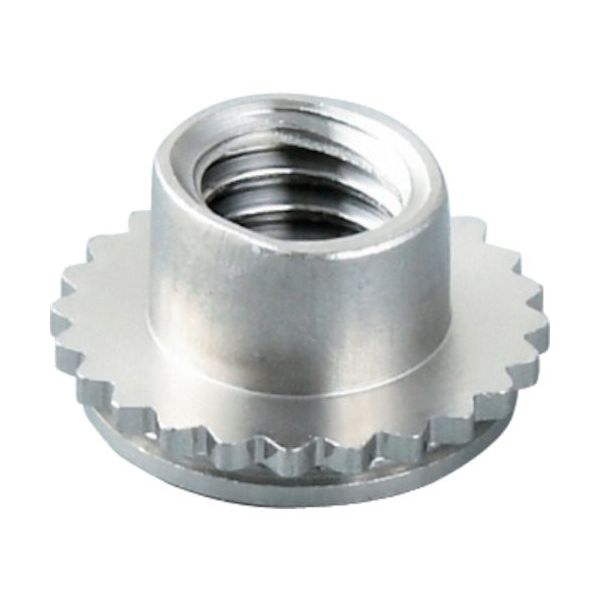 ボーセイ セルフクリンチングミニチュアナット(ノンロックタイプ) M2 (1000個入) TFEOX-M2 1袋(1000個)（直送品）