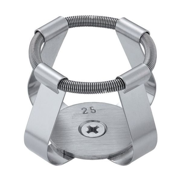 東京硝子器械 TGK AS2.1固定クリップフラスコ 25mL用 969-63-45-19 1個 184-7729（直送品）