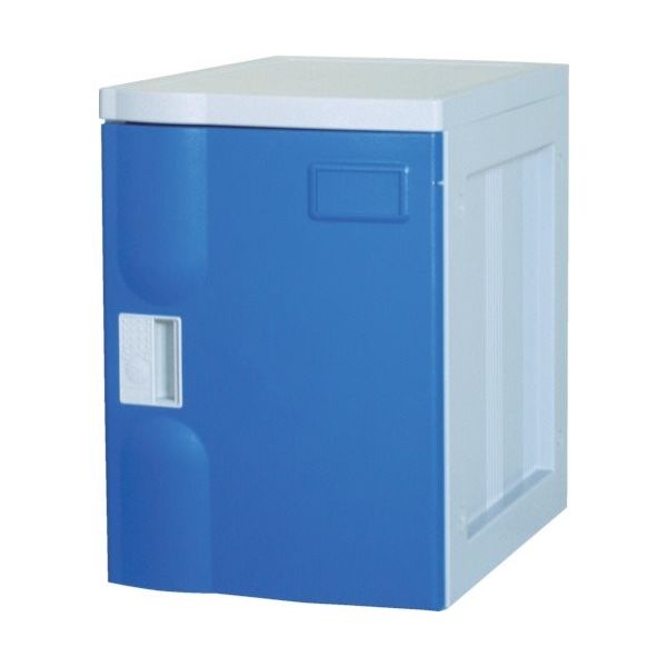 日本統計機 樹脂製ロッカー S 緑 S-GN 1台 136-5703（直送品）