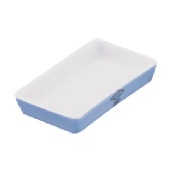 東京硝子器械 TGK 灰分測定用灰皿 角型 #3 696-30-56-03 1枚 183-4657（直送品）