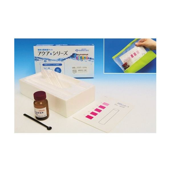 東京硝子器械 TGK 残留塩素測定 アクア・ミドルーB 428-80-63-53 1組 186-0278（直送品）