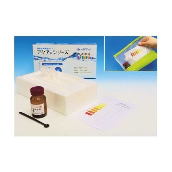 東京硝子器械 TGK 残留塩素測定 アクア・ハイ 428-80-63-55 1組 185-9377（直送品）