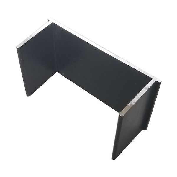 サンセルフ ウッドデッキアルミ根太キャップ20個セット TS24-AL 20 1セット(20個) 455-2684（直送品）