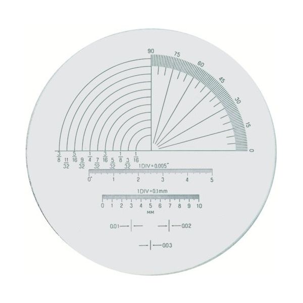 京葉光器 リーフ ガラススケール Sー212 1個 848-1837（直送品）
