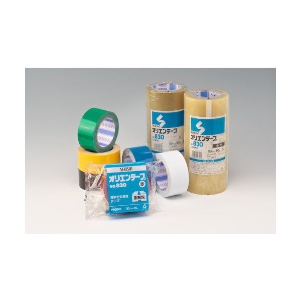 積水化学工業 積水 オリエンテープ#830 75X50 透明 P60T05 1巻 451-7649（直送品）