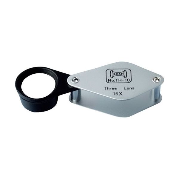 京葉光器 リーフ スリーレンズルーペ 16× TH-10 1個 249-2508（直送品）