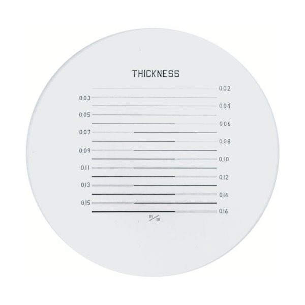 京葉光器 リーフ ガラススケール Sー103 1個 848-1822（直送品）