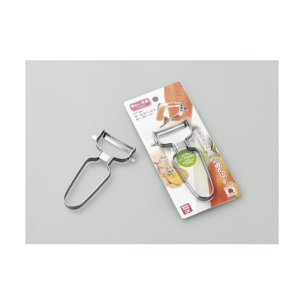 下村工業 ステンレスピーラー 味わい食房カーブピーラー ACP-695 1個 472-1396（直送品）
