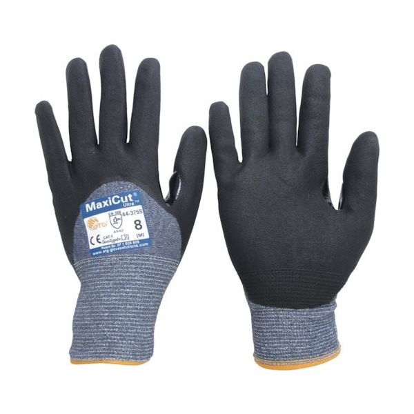 ATG エーティージー 耐切創手袋 マキシカット・ウルトラ 44ー3755 Mサイズ 44-3755-M 1双 545-3901（直送品）