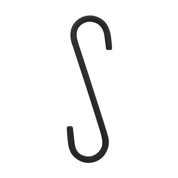 カーボーイ SーHOOK2個入 Lサイズ BLACK SP-09 1袋(2個) 392-4716（直送品）