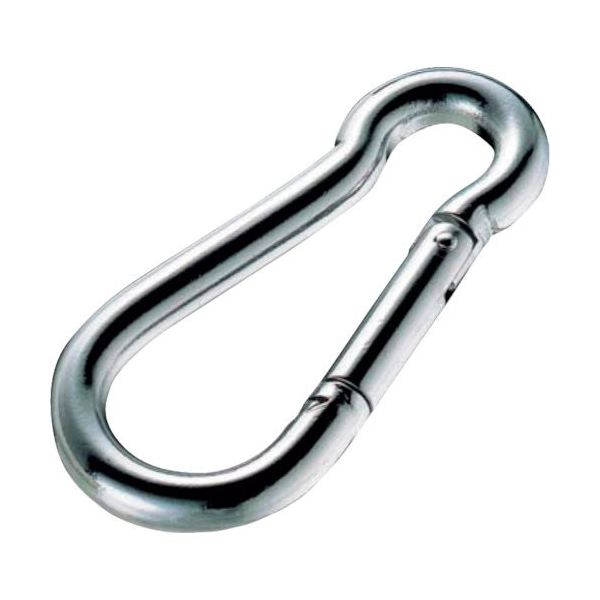 ふじわら カラビナフック 10mm KF-10 1個 538-2082（直送品）