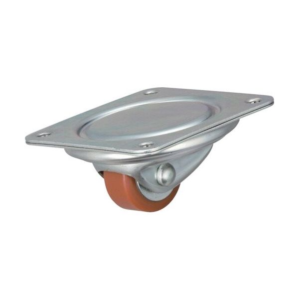 イノアックコーポレーション イノアック 中荷重用キャスター 低床用キャスター φ50 T-50 1個 135-7216（直送品）