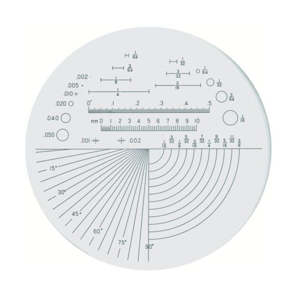 京葉光器 リーフ ガラススケール Sー105 1個 848-1824（直送品）