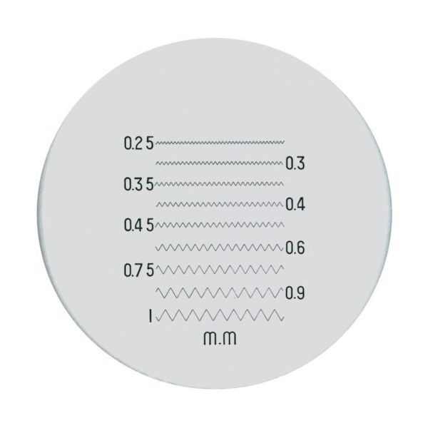 京葉光器 リーフ ガラススケール Sー110 1個 848-1829（直送品）