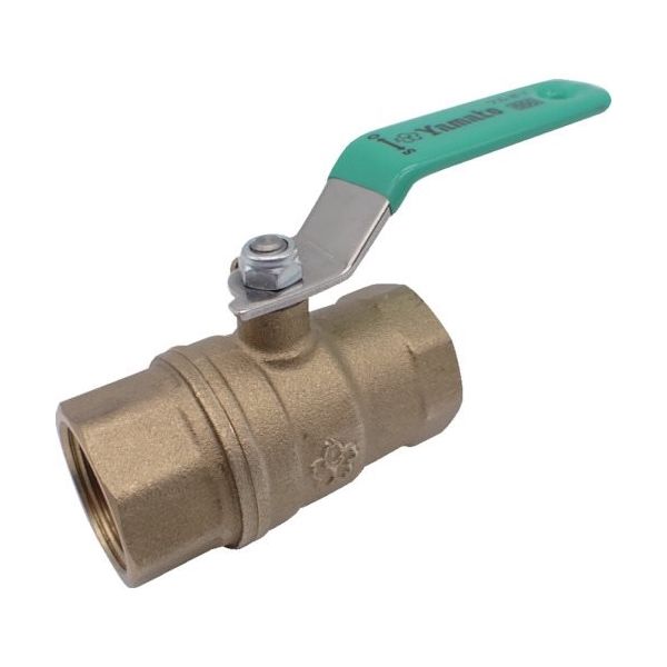 大和バルブ ボールバルブ 15A(600型、フルボア、黄銅) VHB3 15A 1個 473-4255（直送品）