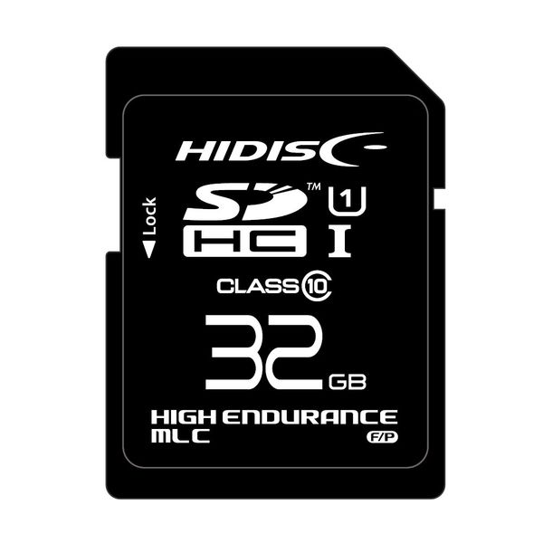 HIDISC 産業用SDカード MLCチップ採用 高耐久 SDHCカード 32GB