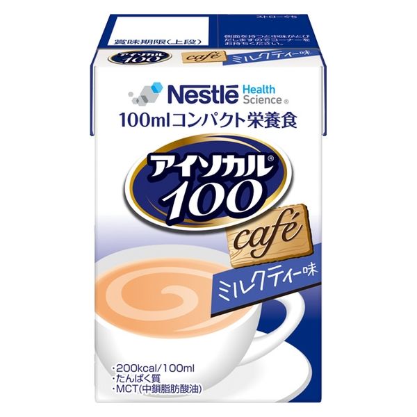 ネスレ日本 アイソカル100 100mL　ミルクティー味 1ケース（12本入）（直送品）