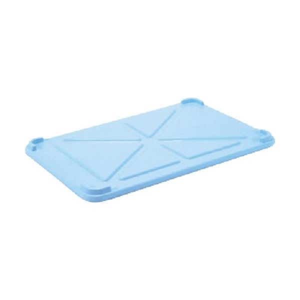 東京硝子器械 TGK カラー番重特大用フタ ブルー 094-56-92-07 1枚 190-9795（直送品）