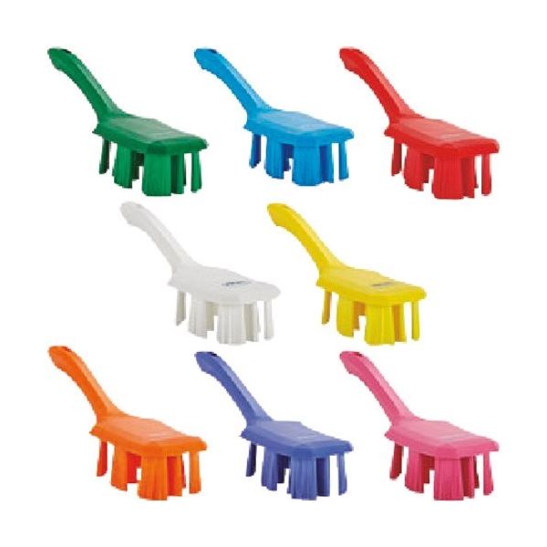 東京硝子器械 TGK USTショートハンドルブラシ 4179 ピンク 232-52-35-46 1本 190-2266（直送品）