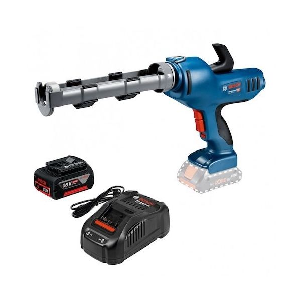 ボッシュ 18Vコードレスコーキングガン+バッテリー充電器セット GCG18V-310HSET 1セット 522-7334（直送品）