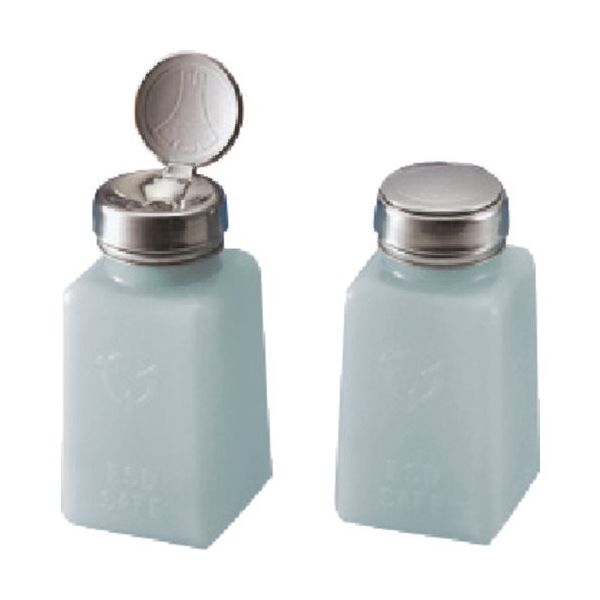 東京硝子器械 TGK 帯電防止ディスペンサー ブルー 6オンス 000-22-24-03 1個 189-3900（直送品）