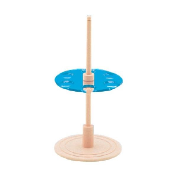 東京硝子器械 TGK 分液ロート台回転式300×6個掛 PVC 405-51-42-08 1台 185-4769（直送品）