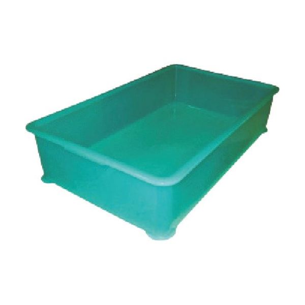 東京硝子器械 TGK 半透明カラー番重 特大B型 グリーン 094-56-92-52 1個 190-8134（直送品）