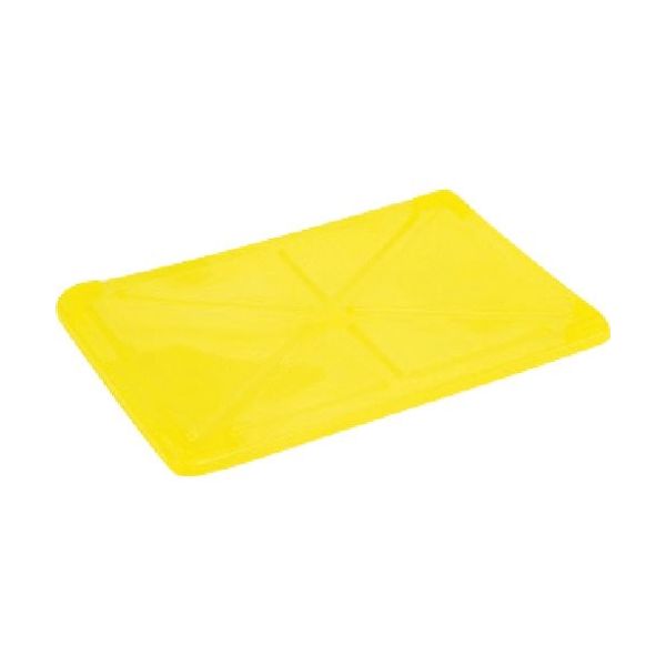 東京硝子器械 TGK 半透明カラー番重フタ 大型用 イエロー 094-56-92-78 1枚 191-4503（直送品）