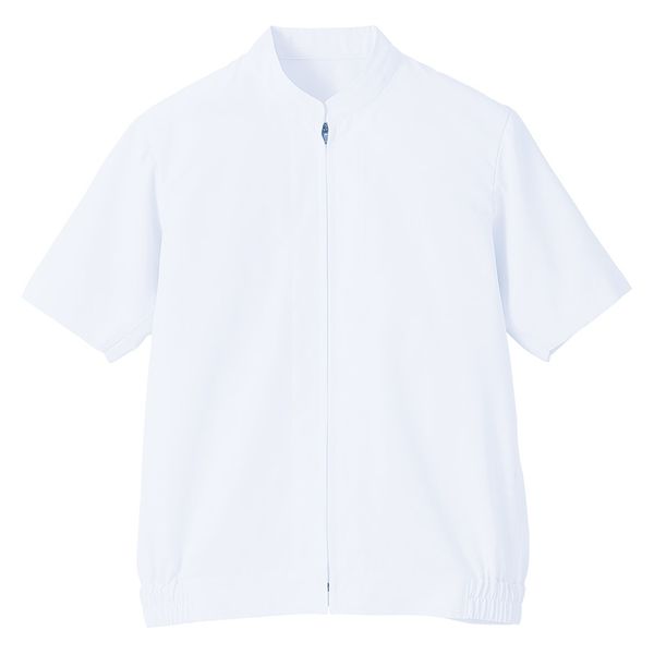 男女兼用半袖ジャンパー M ホワイト SZ422-W 1着 サーヴォ（直送品）
