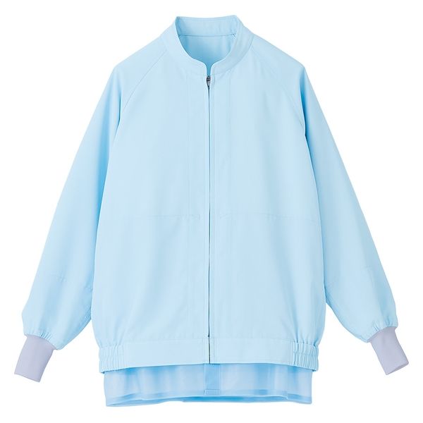 男女兼用長袖ジャンパー 4L アイスブルー SZ411-B 1着 サーヴォ（直送品）