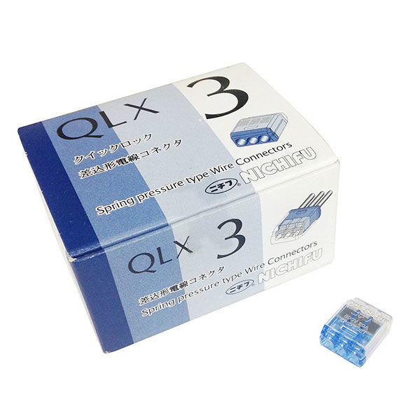 (未使用･未開封品)　ニチフ 差込型コネクターQL2 10個 ar3p5n1 楽天市場】ニチフ 差込型電線コネクタ アダプター QL-2 10個入_