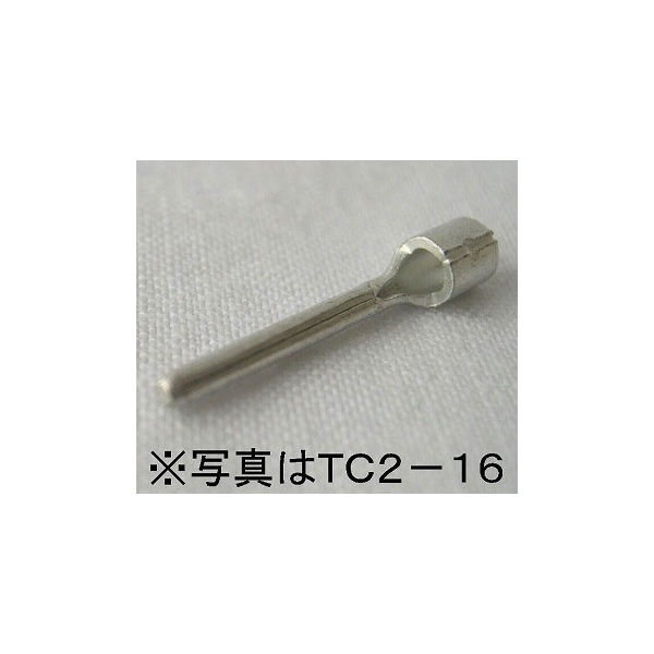 ニチフ 裸圧着端子 棒型 TC1.25-11S 100個入_TC1.25-11S 00-4854 1個（直送品）