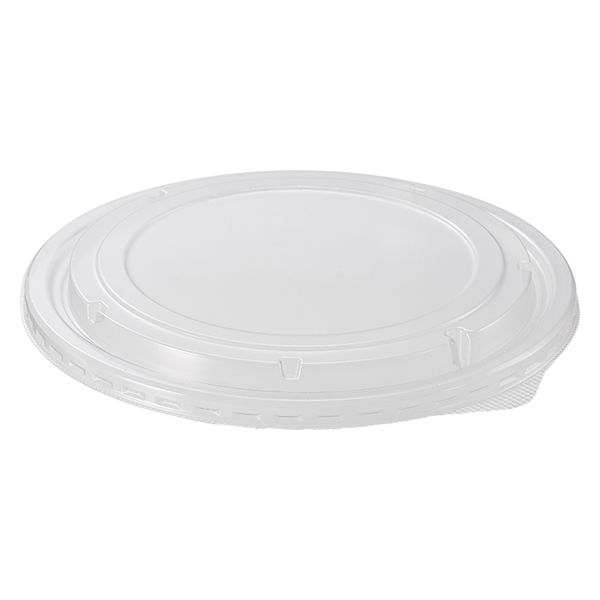 ＨＥＩＫＯ 食品容器　未晒フードカップ　透明フタ 浅型　１３００ｍｌ用 004460536 1セット(50枚入×12袋 合計600枚)（直送品）