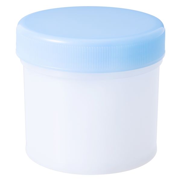 軟膏容器 軟膏壺（つぼ ツボ） 丸底 増量タイプ120mL（100g処方時使用サイズ） ブルー（青） 1袋（20個入） オリジナル