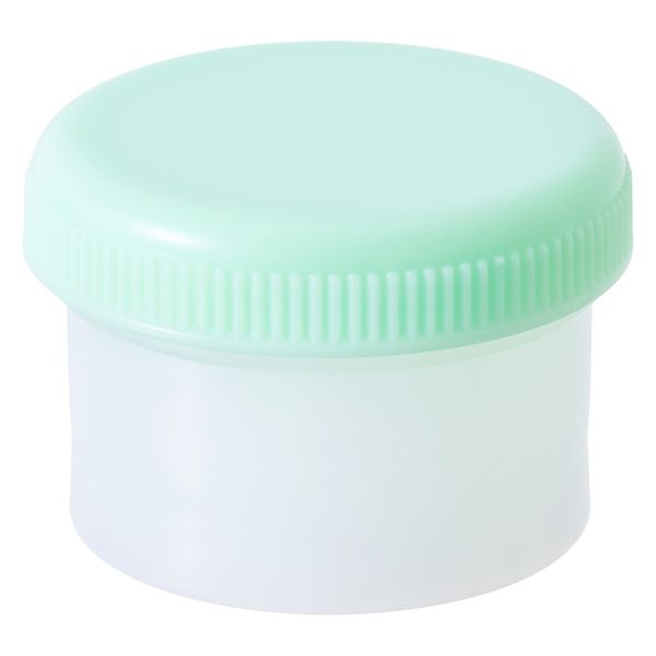 軟膏容器 軟膏壺（つぼ ツボ） 丸底 増量タイプ6mL（5g処方時使用サイズ） グリーン（緑） 1袋（25個入） オリジナル