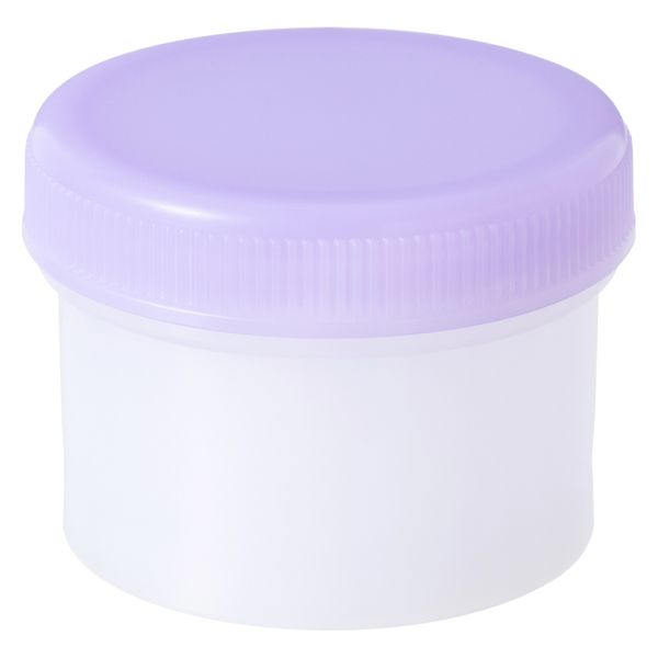 軟膏容器 軟膏壺（つぼ ツボ） 丸底 増量タイプ12mL（10g処方時使用サイズ） パープル（紫） 1袋（25個入） オリジナル