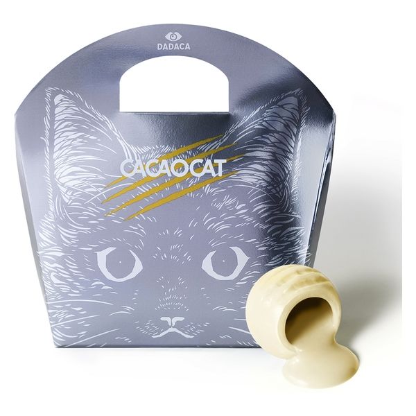 【ワゴンセール】CACAOCAT ホワイト 5個入り 1個 DADACA ギフト プレゼント チョコレート