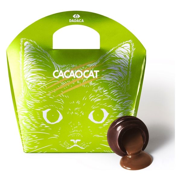 【ワゴンセール】CACAOCAT ヘーゼルナッツ 5個入り 1個 DADACA ギフト プレゼント チョコレート