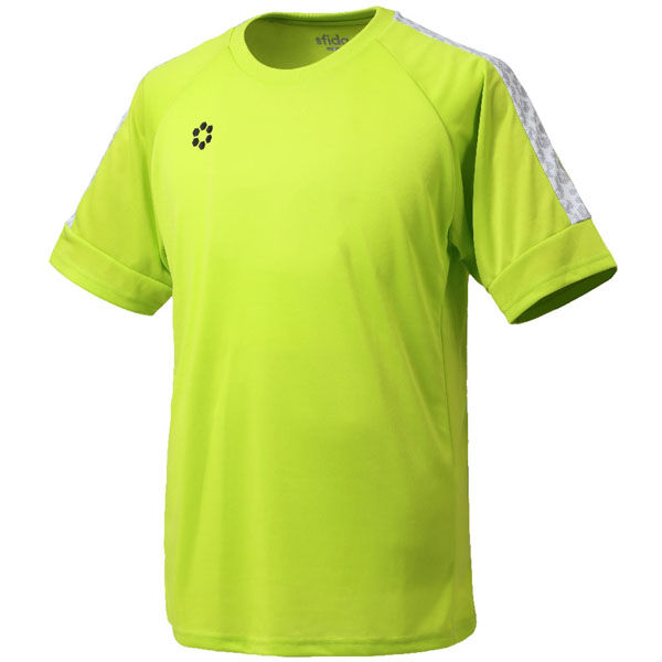 sfida（スフィーダ） サッカー BP ゲームシャツ 半袖 2XL アシッドライム SA21822 1枚（直送品）