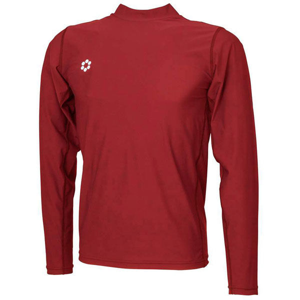 sfida（スフィーダ） ジュニア サッカー BP コンプレッションベースレイヤーシャツ 長袖 130 RED SA21825JR 1枚（直送品）