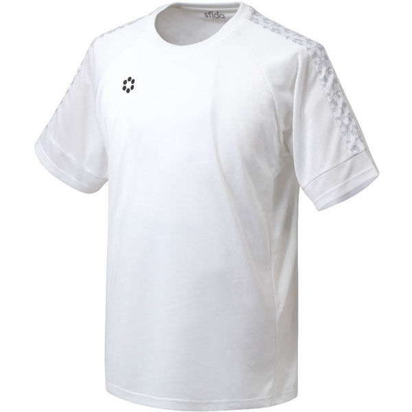 sfida（スフィーダ） サッカー BP ゲームシャツ 半袖 L ホワイト SA21822 1枚（直送品）