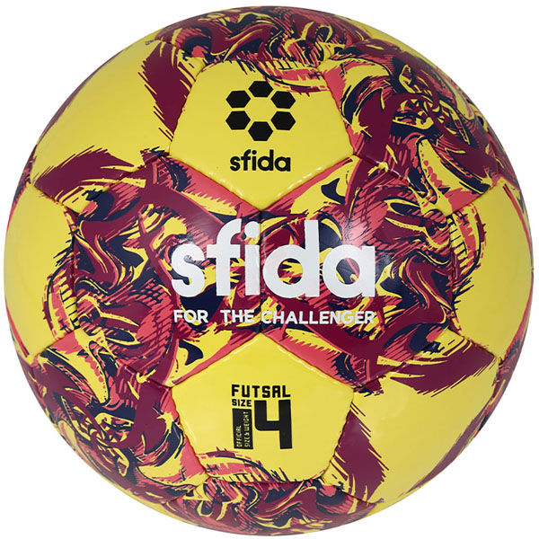 sfida（スフィーダ） サッカー ボール JFA検定球 INFINITO RIMBA 4 イエロー SB23IR02 1個（直送品）